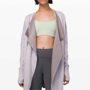Lululemon Athletica Still Lotus Wrap Cardigan